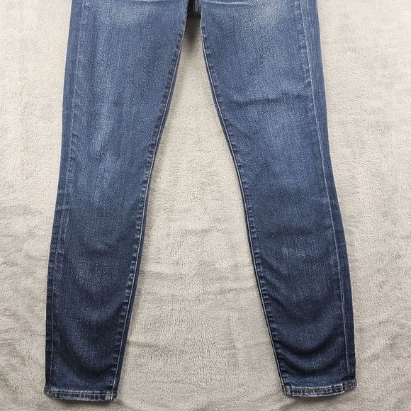 J. Crew Toothpick Ankle Blue Denim Jeans Womens Size 27 - Picture 3 of 12